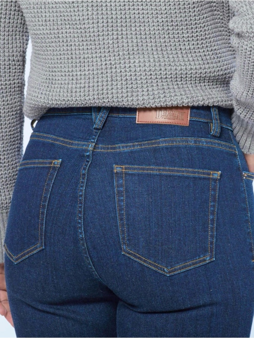 Duluth Women’s Daily Denim High Rise Skinny Jeans Size 10 Medium Indigo Wash